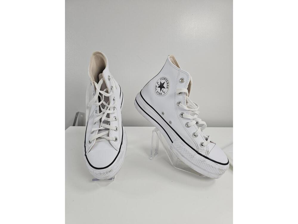 Converse Chuck Taylor All Star Eva Lift Leather Shoes